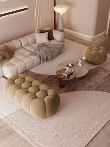 New Arrival Scandinavian Living Room Sofa Stool Long Stool Pedal Bedroom Accessible Luxury Bed End Stool Cloakroom Clothing Store Shoe Changing Stool