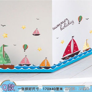 Tranh Dán Tường PVC Chống Thấm Nước Họa Tiết Lúa Mì Tự Dính Trang Trí Phòng Học Lớp Học Trang Trí Mùa Thu