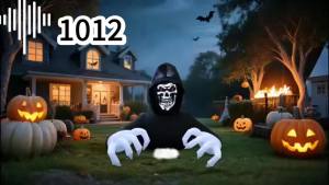 Halloween Inflatables Death God Outdoor Decorations Scary Red Eye Ghost with Built-in LEDs for Yard Garden Lawn Party Decor Prop