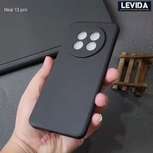 Case untuk Realme 12 5G, Realme 12 Plus, Realme 12 Pro Plus, Realme 13 Pro Plus, Realme 7 Pro, dan Macaron Square Black