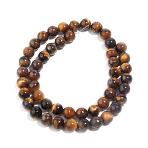 4/6/8/10/12/14mm Yellow Tiger Eye Stone Beads Loose Spacer Round Natural Stone Bead For DIY Charms Bracelet Necklace Accessories