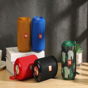 T&G TG264 V5.0 TWS Multi-Function with Strap Support USB/TF Card/FM Radio/AUX Function Portable Bluetooth Speaker