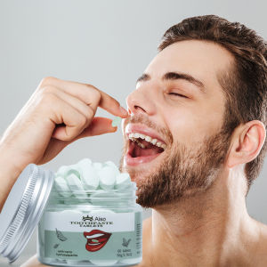 Viên Thuốc Đánh Răng Nano Hydroxyapatite 60 Viên Kích Thước Du Lịch Làm Trắng Nhai Được Hơi Thở Thơm Mát Dành Cho Người Lớn Công Thức Không Cần Nuốt