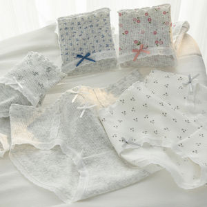 Yuzhaolin | Antibacterial Cotton Breathable Large Size Teenage Girl Briefs