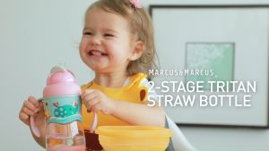Marcus & Marcus 2-Stage Tritan Straw Bottle