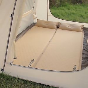 Matras Angin Double Naturehike CNH22DZ012 Self Inflate Dengan Bantal Kasur Lipat Spon Sleeping Pad 2 Orang Camping