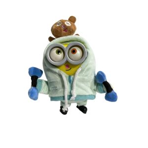 52TOYS | Super Cute Minion Bob Tim Bear Plush Blind Box Multiple Animal Outfit Minion Mystery Box Collectible Doll Birthday Holiday Gift