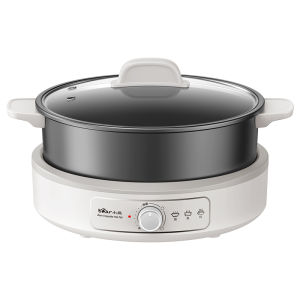 [China Plug Adapter Needed] Bear | Multi-functional Electric Hot Pot