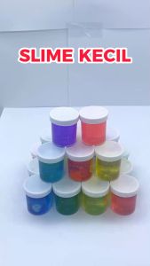 TAIYO Mainan Anak Slime Clear Jelly 20gr Penghapus Agar Agar Warna Warni Edukasi