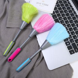 Practical Handle Fluffy Superfine Fiber Keyboard Dust Remover Household Notebook Computer Cleaning Brush Office Accessories