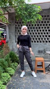 CELANA CARGO WANITA // CELANA JOGGER WANITA  // CELANA CARGO PANT KANTONG SAMPING// JOGER WANITA Celana Panjang Katun Model Elastis Casual Ukuran Variasi Dari Xs Hingga 4Xl - Lazada