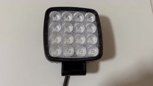 4 Inch LED Flood Light for CAT Excavator Forklift Tractor Heavy Duty Offroad 12V 24V 6240LM High Intensity Vehicle Lighting 1PC