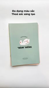 Vở kẻ ngang 80 trang Crabit tập học sinh màu pastel dễ thương - Nàm Biếng