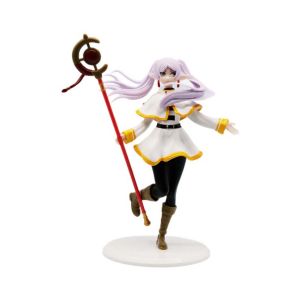 Bandai | 18cm Frieren Figure Frieren At The Funeral Figures Super Kawaii Cartoon Action Pvc Statue Cute Models Collection Dolls Gifts