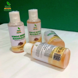 Himag Herbal Massage Oil by Mark and Marias 60ml Herbal Body Massage Oil | Fast Absorbing Non Greasy Formula | Helps Relieve Stiffness Soothes Tired Muscles | Promotes Relaxation Refreshing Body Care Herbal Oil for Men Women Daily Massage Premium Quality
