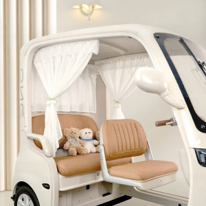 UV Protection and Sun Blocker Trike Window Curtains