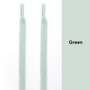 Black White Shoe Laces Flat Double Woven Anti-slip Polyester Shoelaces Sports Casual White Shoes Classic Shoelace 1 Pair