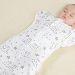 Baby Sleeping Bag Swaddle Cotton Breathable Comfortable Baby Wrap Anti-Shock Jumping Swaddle Childrens Day gift