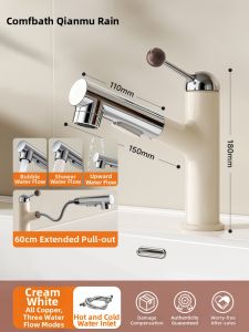QIANMUYU | Pull-Down Faucet For Washbasin