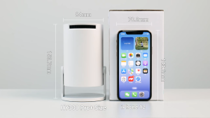 Mini Projector with Wifi and Bluetooth Small Protable TV Movie Projector for BedroomLED Short Throw Phone Projector for iPhone with Full HD 1080P Auto Keystone