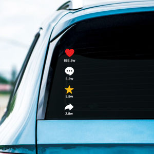 rosekey | Funny Waterproof Sunshade Car Sticker