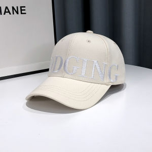 หมวกเบสบอลทรงเรียบปิดหน้าร้อนสำหรับผู้หญิง หมวกทรงปากเป็ด หมวกกันแดดแบบลำลอง ทรงกลม ฤดูใบไม้ผลิ ฤดูร้อน ฤดูใบไม้ร่วง