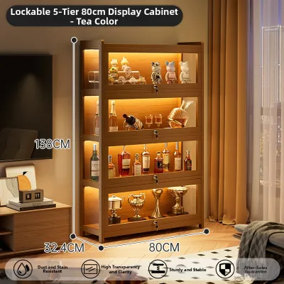 ZHUSHANXIA | LED Lighted Acrylic Display Cabinet