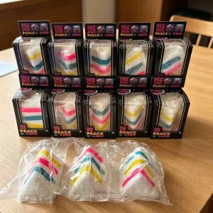 needoh Sandwich Cake TPR Pinch Decompression Toy For People Under Pressure Fun Soft