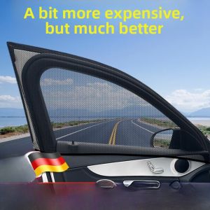 MONLEYTA | Car Window Mosquito Net Sunshade Vehicle Mounted Automobile Bug Screen Truck Window Fly Screen Small Car Door Window Cover