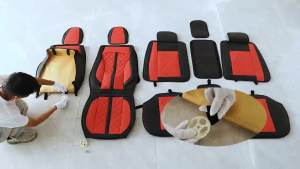 MG 5-seater Car Seat Cover Leatherette Waterproof Breathable Protective Pad for MG 3 MG 5 MG 6 MG GT MG ZS