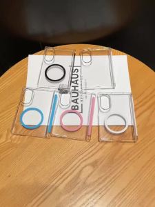 Transparent Clear Hard PC For MagSafe Magnetic Hinge Full Protection Phone Case For Samsung Galaxy Z Fold 8 Ultra 7 6 Fold8 5G