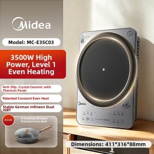 Midea | Powerful Even Heating Household Electric Stove 3500w