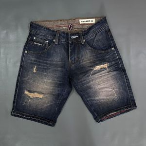 KING MAN 86 Celana Pendek Pria Jeans Sobek Terbaru Tidak Melar