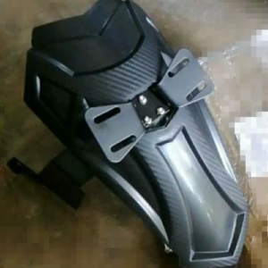 Rizoma/Shark power mudguard double bracket with plate holder