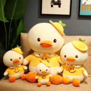 Cute Hat Duck Doll Children Kawaii Warm Hand Pillow Doll Cute Little Yellow Duck Doll Birthday Gift Child Soothing Toy Little Yellow Duck Doll Stuffed Toys Plush Toys Toy Doll