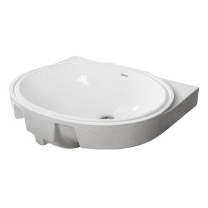 Undermount Intelligent Clean Ceramic Oval Basin 470*380mm