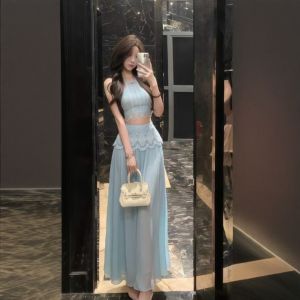 CHANGTONG | Unique Pretty Youthful Two-piece Set Outfit For Summer
