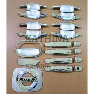 Paket Outer Handle Tank Cover Mobil Toyota Rush Lama 2007 Chrome