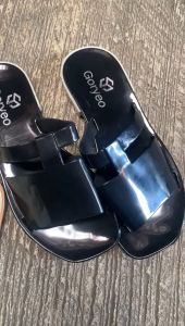 Sandal Wanita Terbaru/Sendal Selop Jelly alina 803/Sendal Flat Karet Kekinian