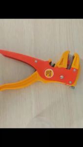 Carbon Steel Duckbill Wire Strippers Multifunctional Stripper AWG24-12 with Reset Spring & Cutting Function Portable Hand Tool