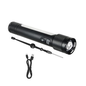 Đèn Pin LED Sạc Công Suất Cao 3 Trong 1 Tầm Xa 3000M Có Thể Điều Chỉnh Độ Nét Dùng Cho Cắm Trại Đi Bộ Đường Dài Làm Việc Ban Đêm