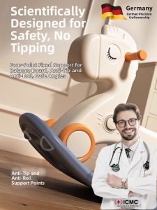 Anti-tip Rocking Horse 1-3 years