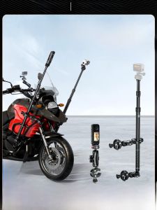 KEWIG 360 Panoramic Sports Camera Bracket Selfie Stick Fixed GoPro Videography Multifunctional Extendable National Flag Pole