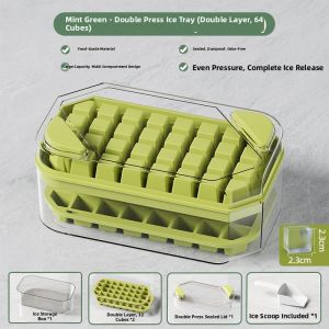 MEISHIMEIJIA | Food Grade Large Capacity Ice Cube Making Mold