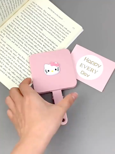Combo Gương Lược Hello Kitty 2 Món | Gương Mini Makeup Kèm Lược Chải Tóc Cute Phụ Kiện Nữ