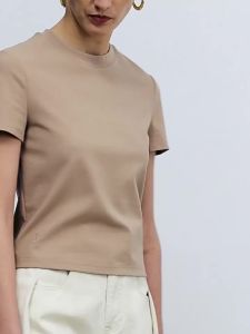 INSIS FEMME | Retro American Style Slim Fit T-shirt