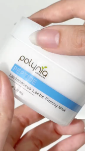 Polynia Peptide Lactococcus Lactis Firming Mask - Masker Pelembab Serbaguna