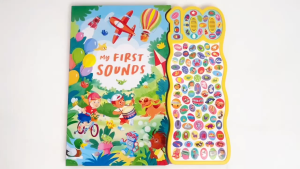 My First 100 Words Sound Book For Kids To Learn New Words & Sounds