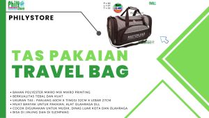 Tas Pakaian Besar Super Jumbo Travel Bag Bepergian Multi Warna Tas Jinjing Tas Mudik Tas Selempang Tas Baju Pria Wanita COD