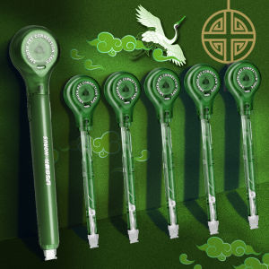 LPS Erasable Tape Pen Style Smooth Portable Elementary School Students Special Use Retractable Core Black Tech High Aesthetic Correction Tape